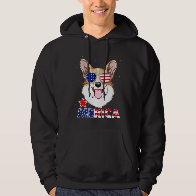 Moletom Corgi Merica (Frente)