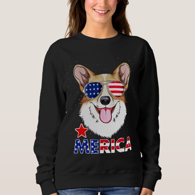 Moletom Corgi Merica (Frente)