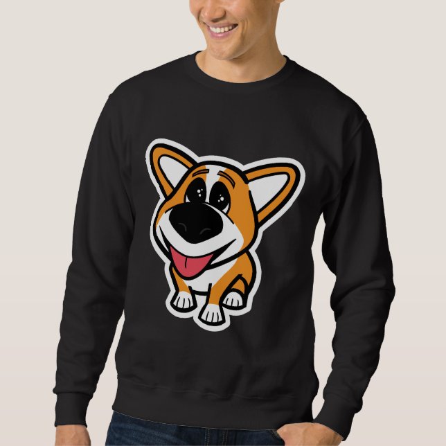 Moletom Corgi Puppy Essential (Frente)