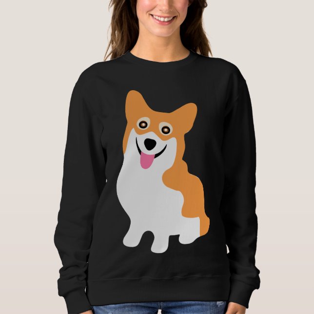Moletom Corgi Smile (Frente)