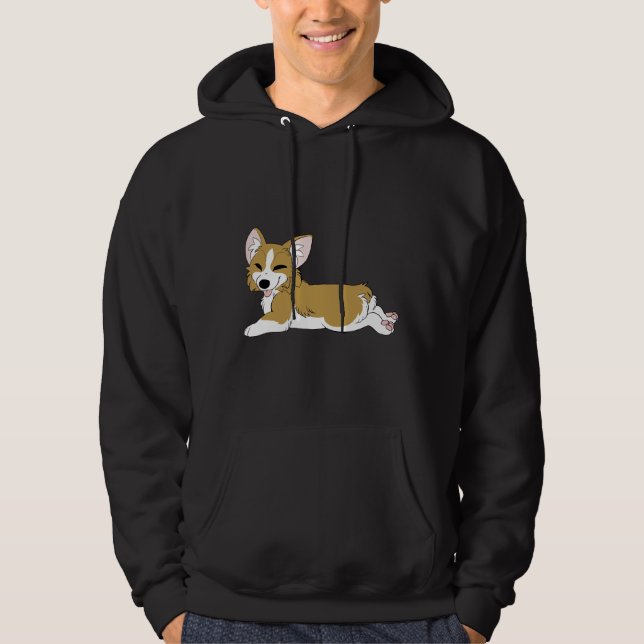 Moletom Corgi Sploot (Frente)