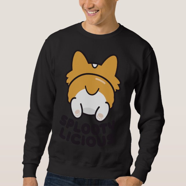 Moletom Corgi Sploot 388 (Frente)