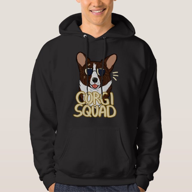 Moletom Corgi Squad Brindle (Frente)