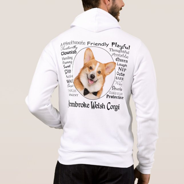 Moletom Corgi Traits Hoodie (Verso)