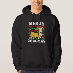 Moletom Corgi Ugly Christmas Feliz Corgmas Dog Holiday Xma