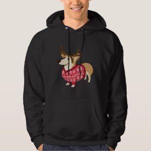 Moletom Corgi Ugly Christmas Sweater Para Women Corgi