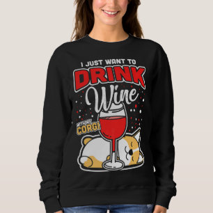 Moletom Corgi Wine