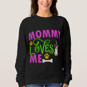 Moletom Corgi Witch Mamãe Me Ama