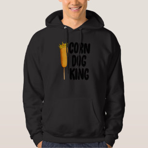 Moletom Corn Dog King Funny Fair Corn Cães Foodie