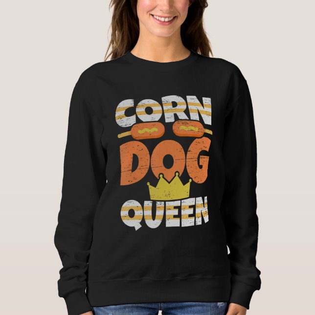 Moletom Corn Dog Queen Stick Dogs Corndog Man Stick (Frente)
