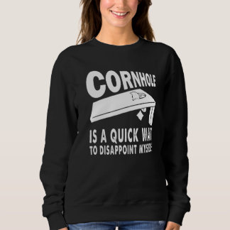 Moletom Cornhole É Uma Maneira Rápida De Me Desapontar Cor