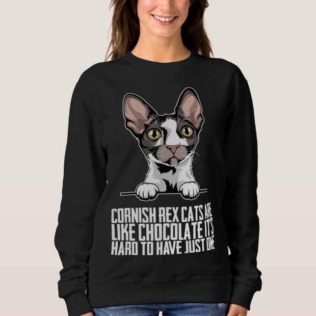 Moletom Cornish Rex kitten  Cornish Rex women  Cornish Rex (Frente)