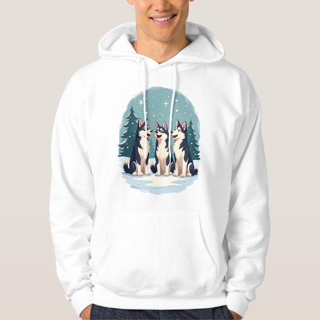 Moletom Coro de Natal Husky (Frente)