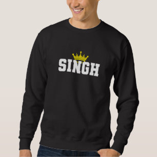 Moletom Coroa Singh Khanda Sikhism Punjabi Men Kids