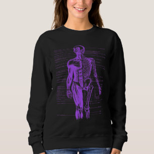 Moletom Corpo Humano Anatomia Muscular Médica Enfermeira R
