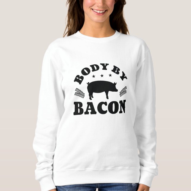 Moletom Corpo Por Bacon (Frente)