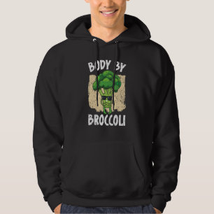 Moletom Corpo Por Broccoli Vegan Vegetable Health Vegetari