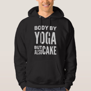 Moletom Corpo Por Yoga, Mas Também Bolo