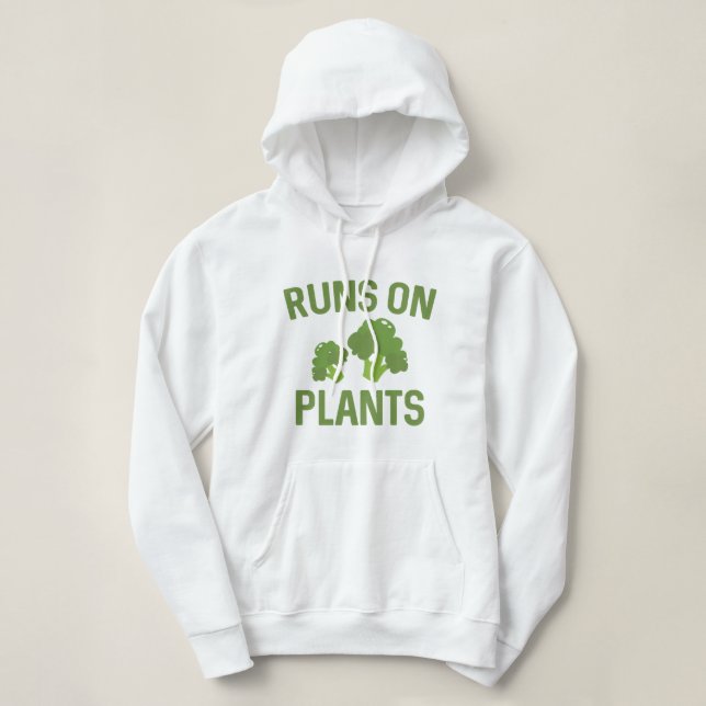 Moletom Corre Em Plantas (Frente do Design)