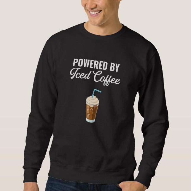 Moletom Correndo com café gelado de café (Frente)