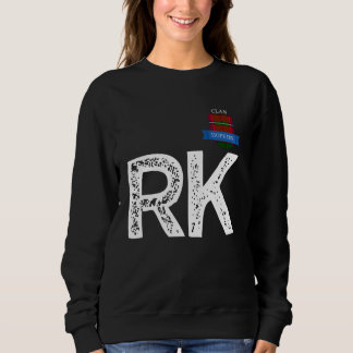 Moletom Correspondência das Famílias Clan Hopkirk R e K
