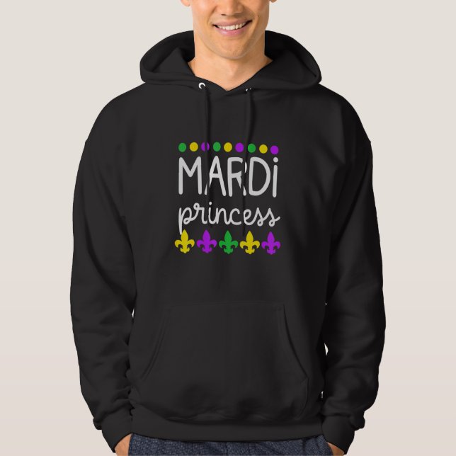 Moletom Correspondência Familiar Para Garotinha Mardi Pr (Frente)