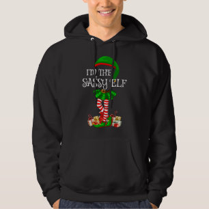 Moletom Correspondente Grupo Familiar Eu sou o Natal Sassy