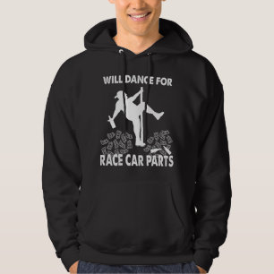 Moletom Corrida de Carros de Stock de Pista de Terra Engra