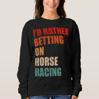 Moletom Corrida De Cavalo A Dizer A Um Cavalo Derby 1
