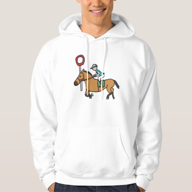 Moletom Corrida de Cavalos (Frente)