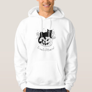 Moletom Corrida de Gato de Outono de Halloween