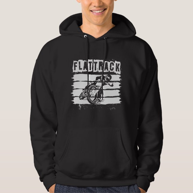 Moletom corrida de motocicleta FLAT TRACK de velocidade de (Frente)