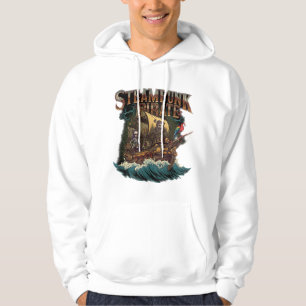 Moletom Corsário Mecânico Pirata Steampunk Cogwo Vitoriano