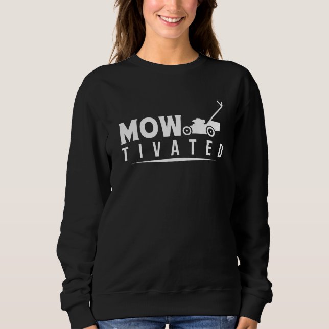 Moletom Cortador de grama motivado   (Frente)