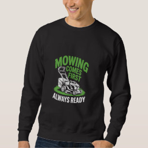 Moletom Corte de Grass Prioritário de Lawn Mower Funny Lan