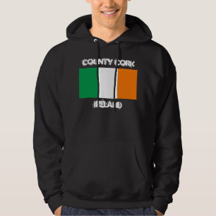 Moletom Cortiça do condado, Ireland com bandeira irlandes