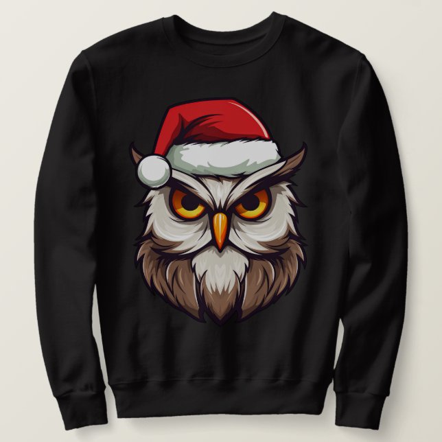 Moletom Coruja de Natal (Frente do Design)