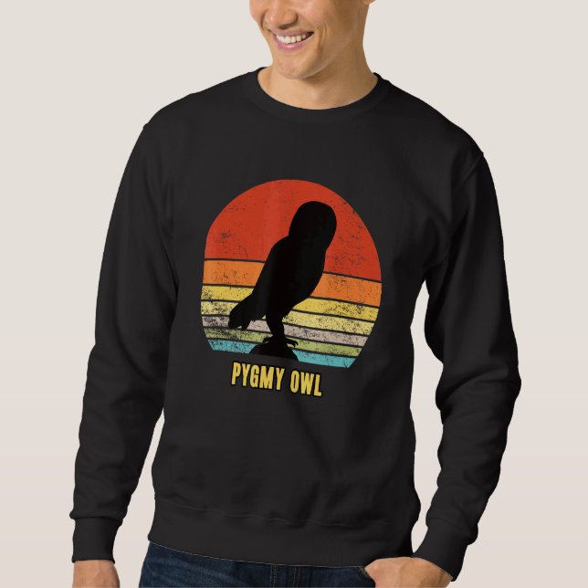 Moletom Corujas Pigmeus Corujas Bird Night Moon Owl (Frente)