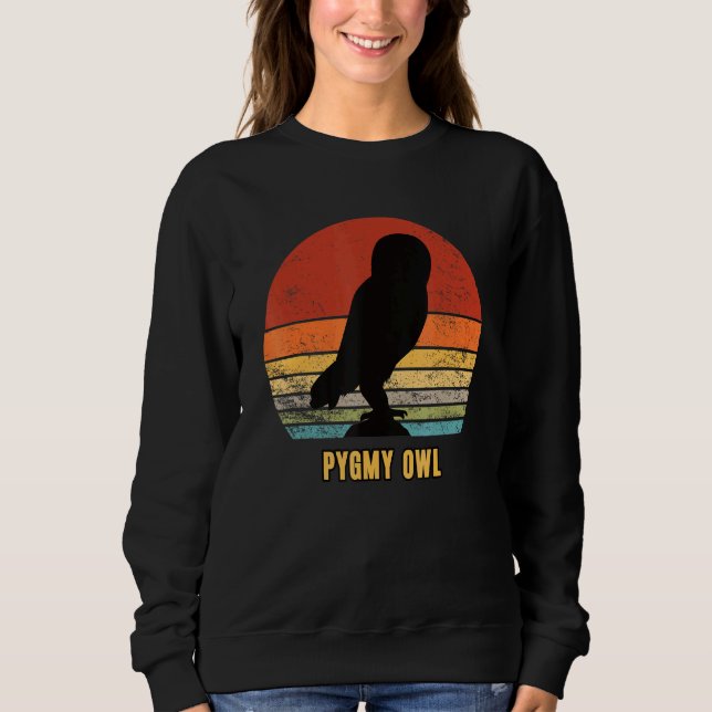 Moletom Corujas Pigmeus Corujas Bird Night Moon Owl (Frente)