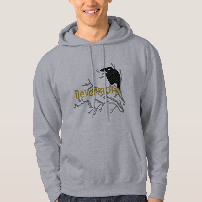 Moletom Corvo Nunca Mais (Frente)