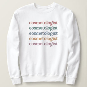 Moletom Cosmetólogo Esteticista Beauticista - Cuidados Cu