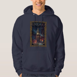Moletom Cosmic England Big Ben Celestial Art