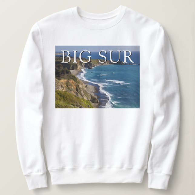 Moletom Costa de Big Sur | Califórnia (Frente do Design)
