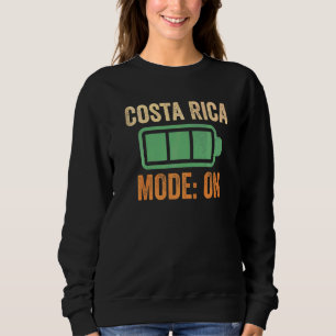 Moletom Costa Rica Modo Na Bateria