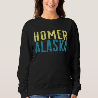 Moletom Costeira do Pacífico Homer Alaska Empilhada