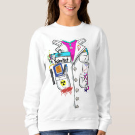 Moletom Costume de Casaco de Nome de etiqueta do Laboratór