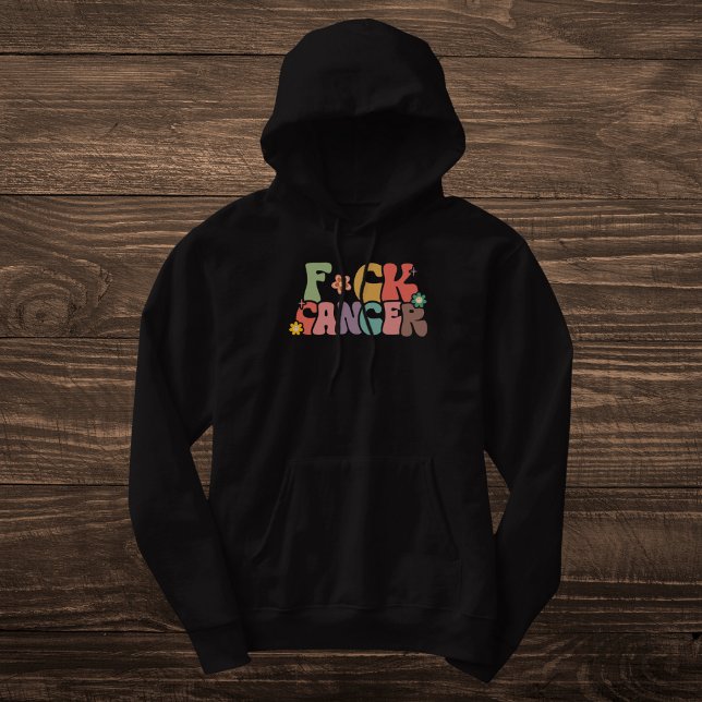 Moletom Cota de Cancer F*ck Floral de Multicores Retroativ (Criador carregado)