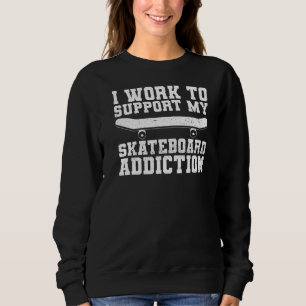 Moletom Cota De Skateboard De Meio Cano Para Um Skateboard
