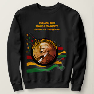Moletom Cota do Mês da História Negra FREDERICK DOUGLASS