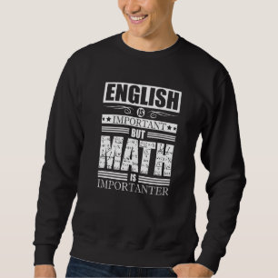 Moletom Cota Matemática Nerd Geek de Matemática Soma de Ál